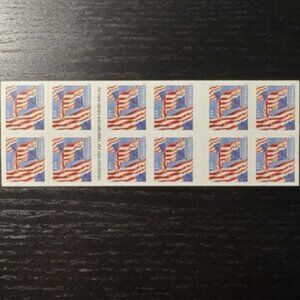 2022 US FLAGS Booklet of 1000 Forever Stamps